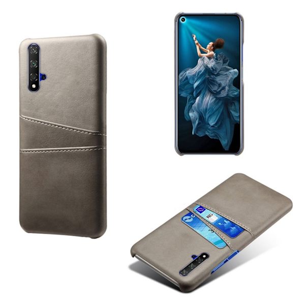 Dual Card Honor 20 deksel - Grå Silver grey