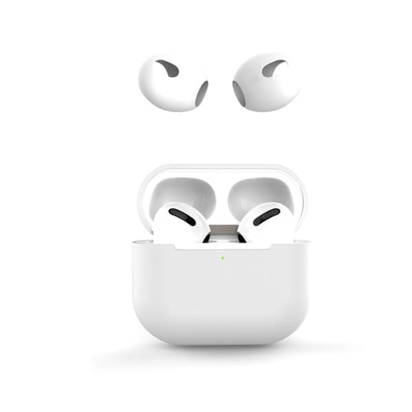 AirPods 3 silikonetui med ørepropper - Hvit White