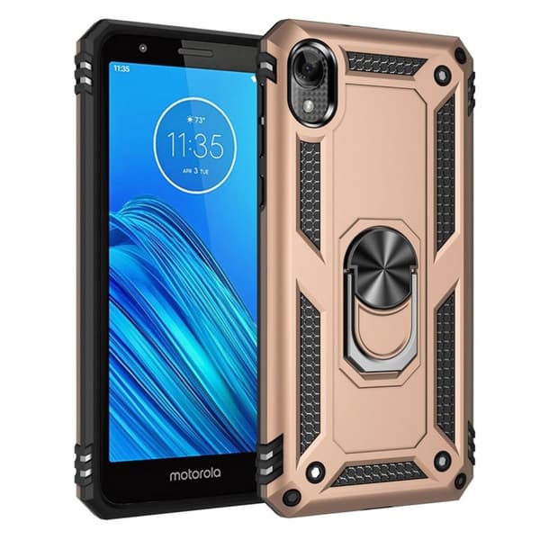 Bofink Combat Motorola Moto E6 deksel - Gull Gold