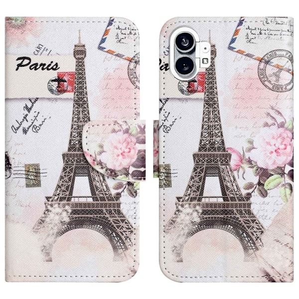 Wonderland Nothing Phone (1) Flip Etui - Tårn Multicolor