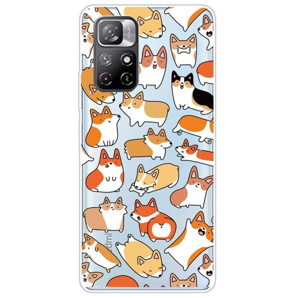 Deco Xiaomi Redmi Note 11T 5G / Note 11s 5g Etui - Tegneserie Kat Multicolor