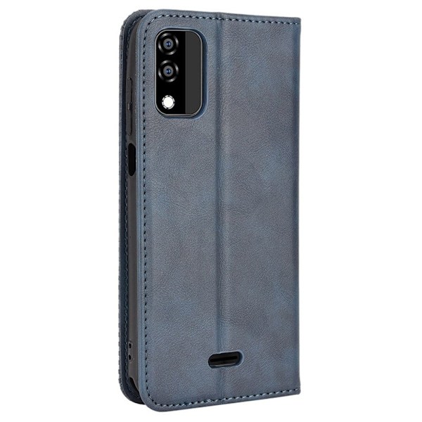 Bofink Vintage Blu C5 Max Læder Etui - Blå Blue