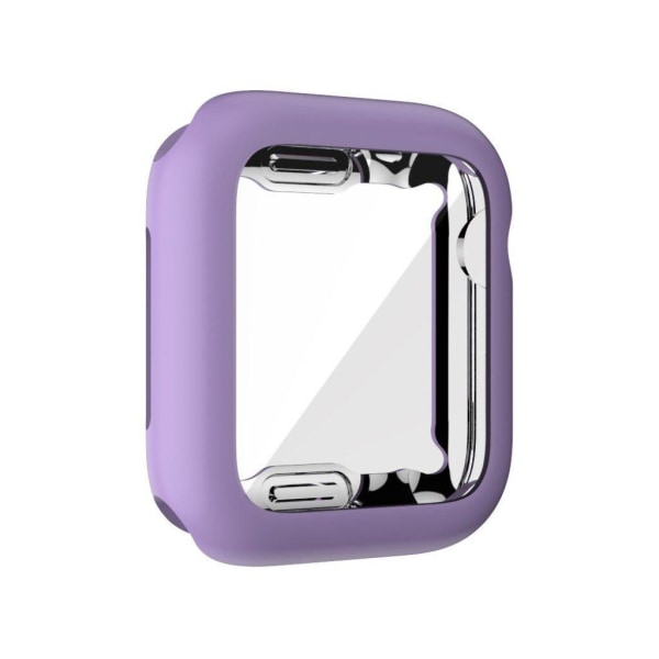 Apple Watch Series 3/2/1 38mm pehmeä kiiltävä kestävä kehys - Violetti Pink