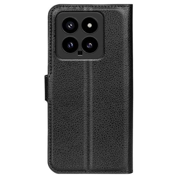 Klassisk Xiaomi 14 flip etui - Sort Black