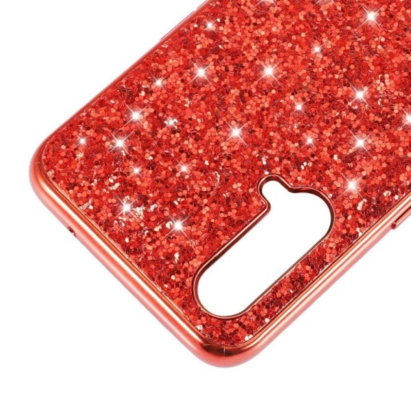 Glitter OnePlus Nord CE 5G Suojakotelo - Musta Black