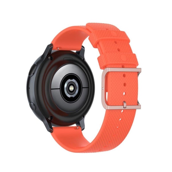 Silikoneurrem til Samsung Galaxy Watch 3 (41mm) / Active - Orange Orange