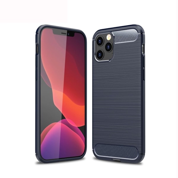 Carbon Flex etui - iPhone 12 Pro Max - Blå Blue