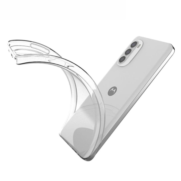 Ultratyndt gennemsigtigt etui til Motorola Moto G82 / Moto G52 Transparent
