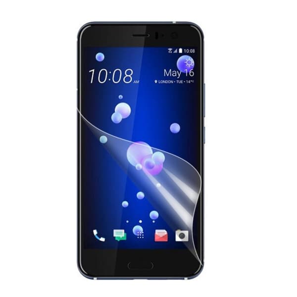 Htc U11 Ultra Klar Lcd Skjermbeskytter Transparent