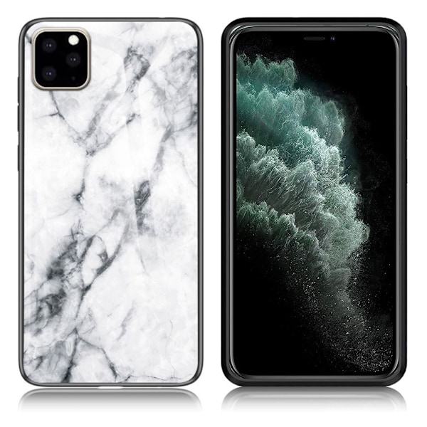 Fantasy Marble iPhone 11 Pro Max deksel - Hvit White