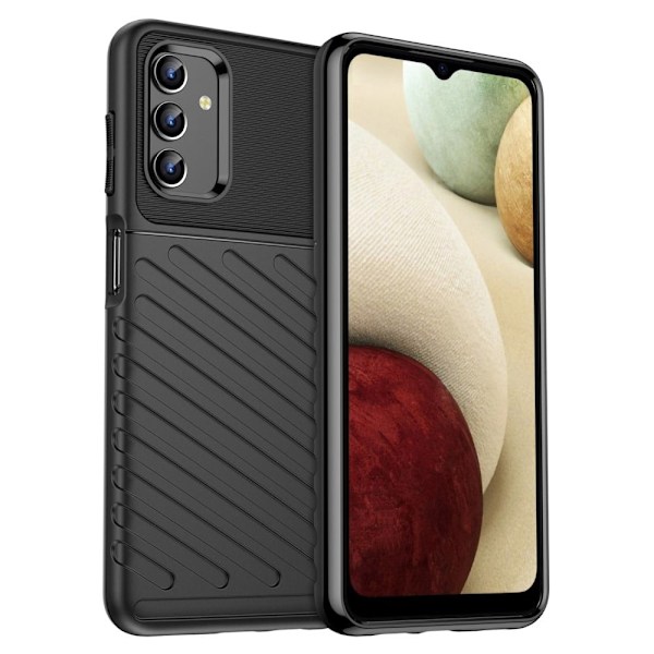 Thunder Samsung Galaxy A04s Suojakotelo - Musta Black