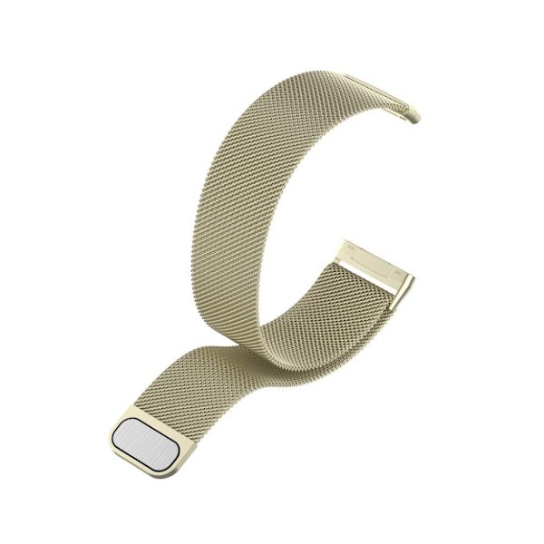 Fitbit Versa 3 rostfritt stål klockarmband - guld / Storlek: S Guld