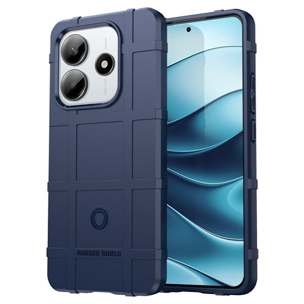Rugged Shield Xiaomi Redmi Note 14 5G Cover - Blå Blue
