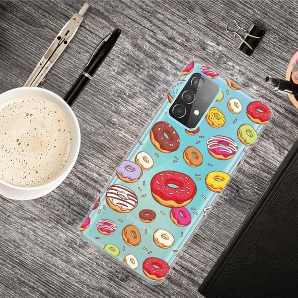 Deco Samsung Galaxy A52 5G Etui - Smultring Multicolor