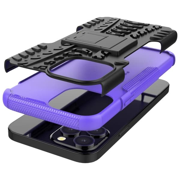 Offroad Suojakotelo iPhone 13 Pro Max - Violetti Purple