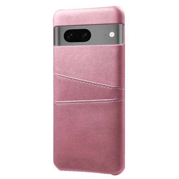 Dual Card Suojakotelo Google Pixel 7a - Ruusukulta Pink