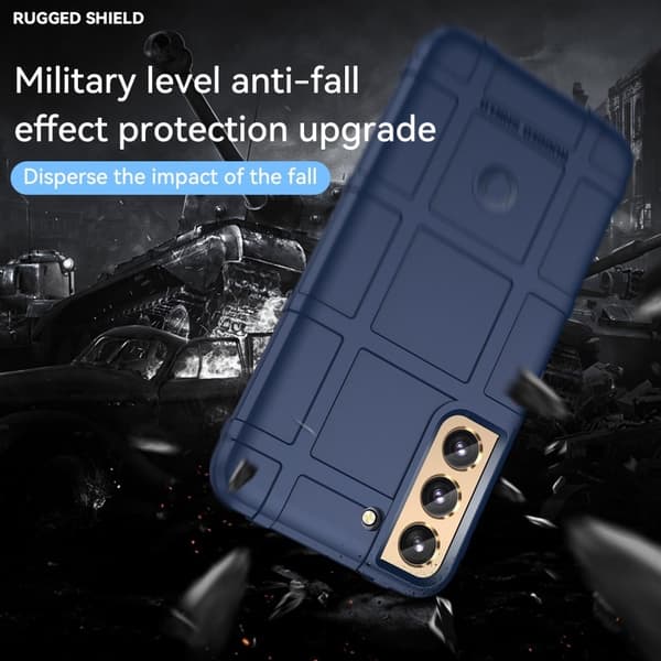 Rugged Shield Samsung Galaxy S22 skal - Blå Blå