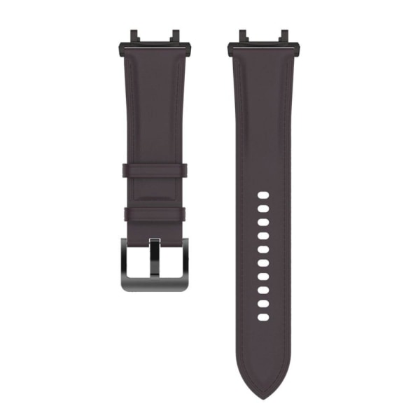Amazfit T-Rex 2 klockarmband i äkta läder med verktyg - Mörklila Lila