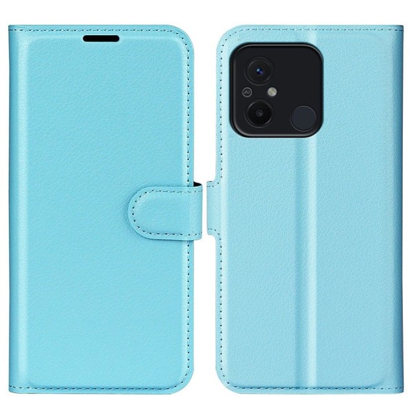 Klassisk Xiaomi Redmi 12C Flip Etui - Blå Blue