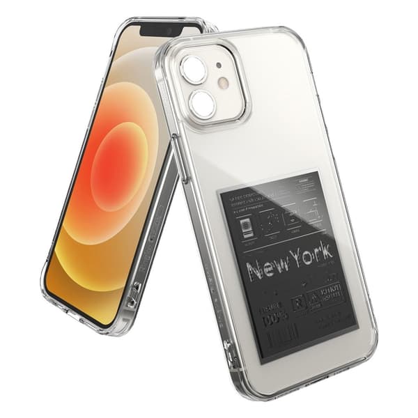 Ringke FUSION DESIGN - iPhone 12 / 12 Pro - New York Transparent