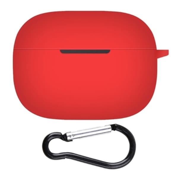 Realme Buds T300 Silikonfodral med spänne - Röd Röd