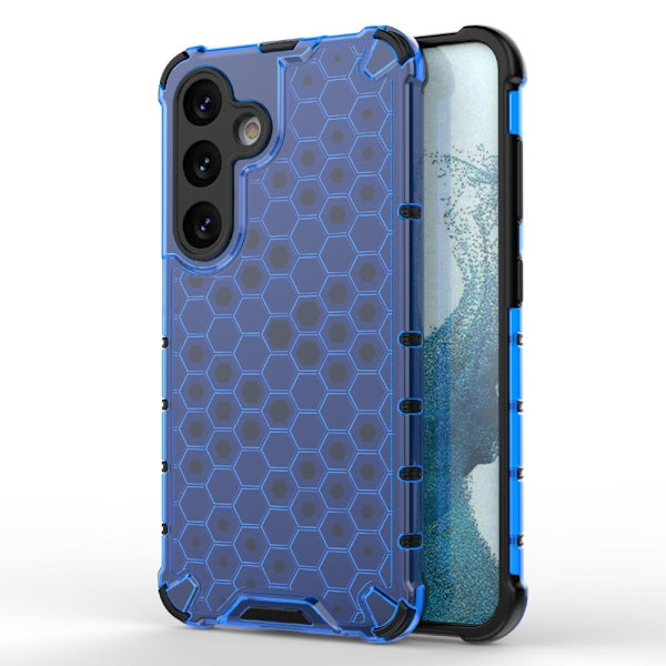 Bofink Honeycomb Samsung Galaxy S24 Plus cover - Blå Blue