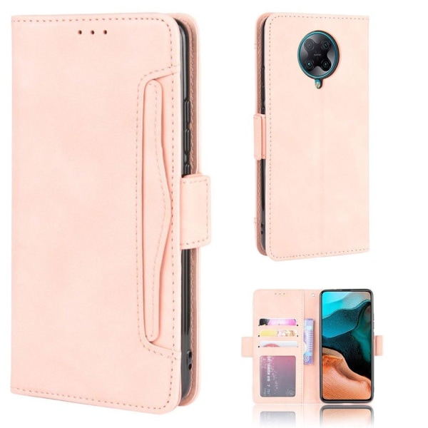 Modernt Xiaomi Poco F2 Pro / Xiaomi Redmi K30 Pro / Xiaomi Redmi K30 Pro Zoom fodral med plånbok - Rosa Rosa