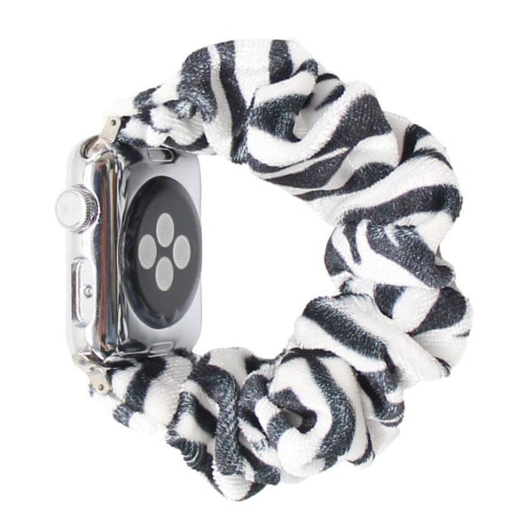 Apple Watch Series 6 / 5 40mm vibrant hairband style watch band Svart