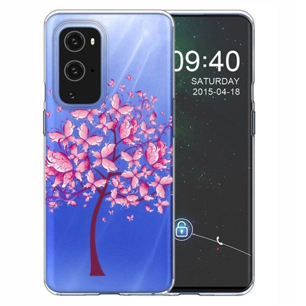Deco OnePlus 9 Pro case - Butterfly Tree Pink