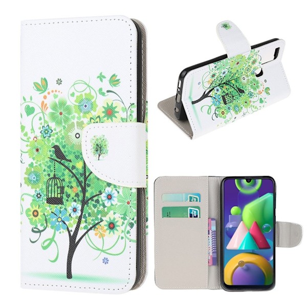 Wonderland Samsung Galaxy M21 fodral -Flerfärgad multifärg