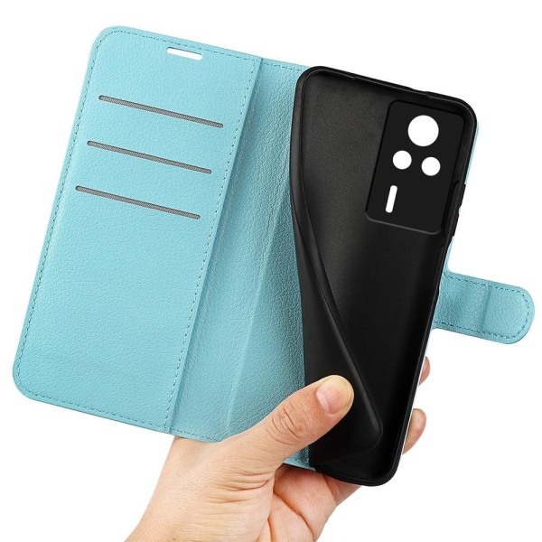 Klassisk Xiaomi Redmi K60E Flip Etui - Blå Blue