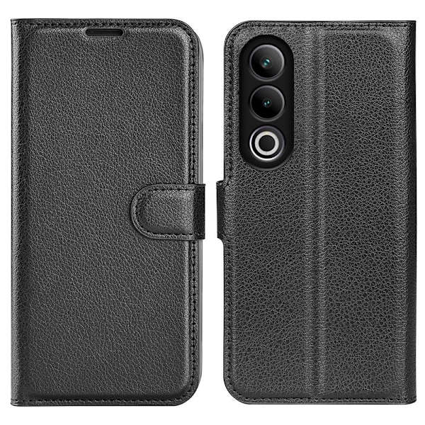 Klassisk OnePlus Ace 3V flip etui - Sort Black