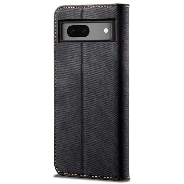 Jeans Google Pixel 7 Flip Etui - Sort Black