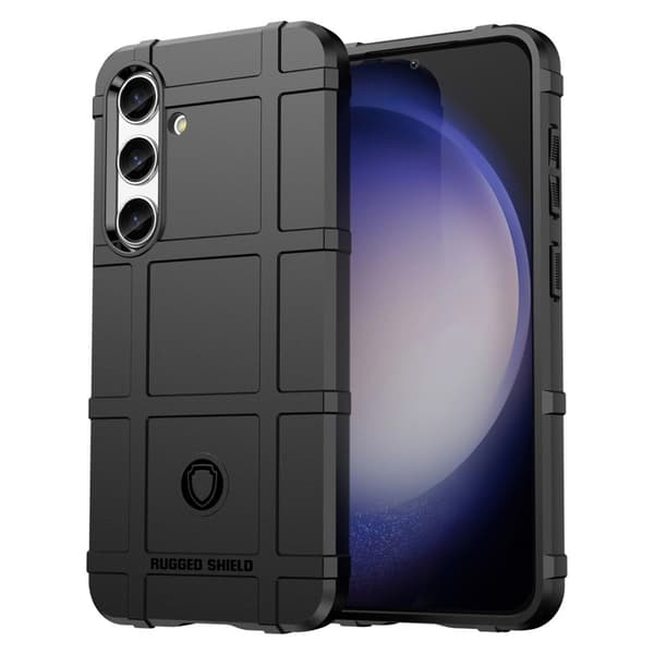 Rugged Shield Samsung Galaxy S24 skal - Svart Svart