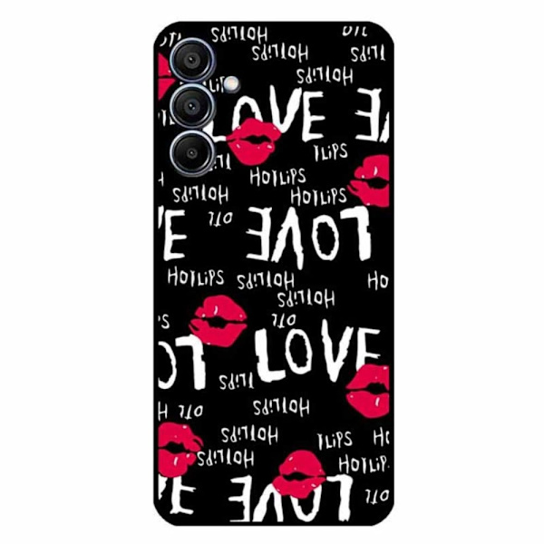 Imagine Samsung Galaxy M15 deksel - Røde Lepper Red