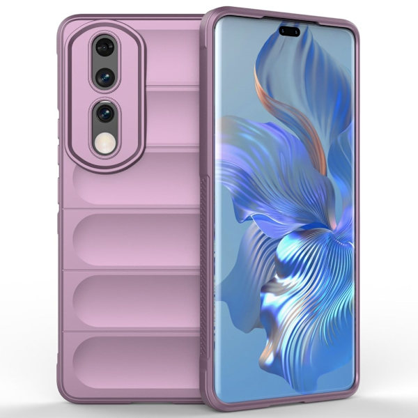 Blødt grebsformet cover til Honor 90 Pro - Lilla Purple
