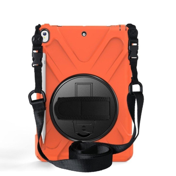 iPad Air (2019) 360 X-shape combo case - Orange Orange