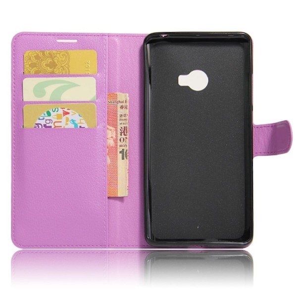 Xiaomi Mi Note 2 Smart læder etui med indbygget pung - Lilla Purple