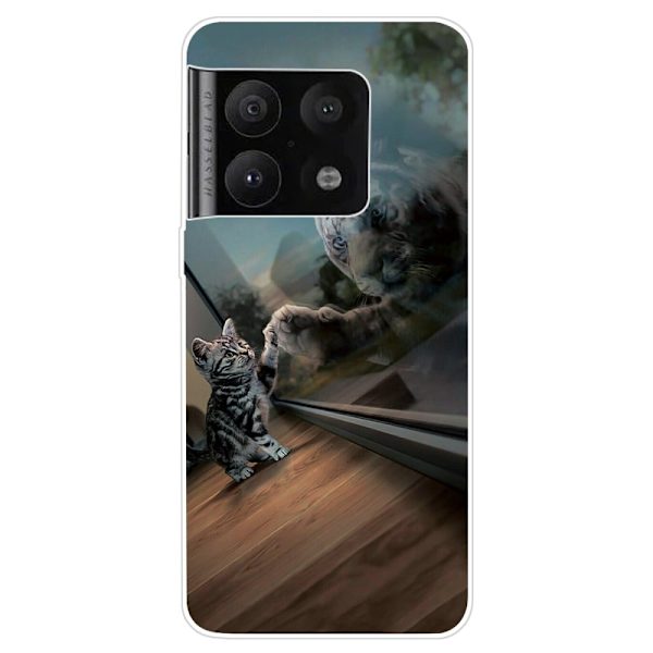 Deco OnePlus 10 Pro Etui - Kat og Tiger Multicolor
