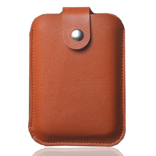 Apple MagSafe Power Bank leather case - Brown Brun
