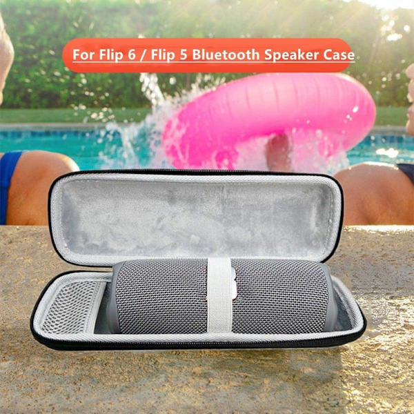 JBL Flip 6 / 5 / 4 bärbar förvaringsväska Svart