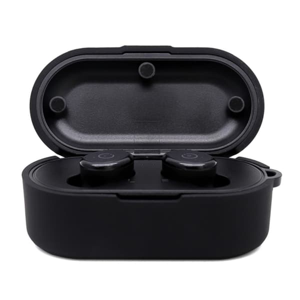 Tozo T10 silikonveske med spenne - Svart Black