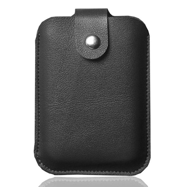Apple MagSafe Power Bank læderetui - Sort Black