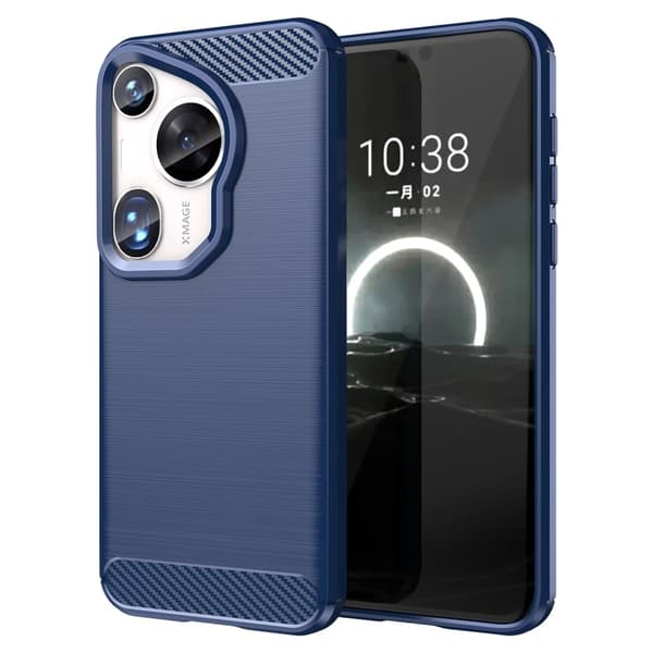 Carbon Flex Huawei Pura 70 Ultra deksel - Blå Blue