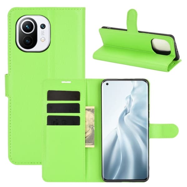 Classic Xiaomi Mi 11 Flippetui - Grønn Green