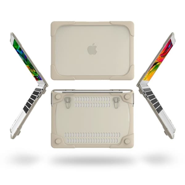 MacBook Pro 13-tum (2016) med touch laptopfodral plast TPU - Khaki Brun