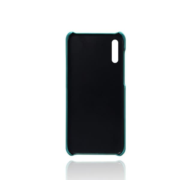 Samsung Galaxy A50 Læderbelagt etui - Babyblå Blue