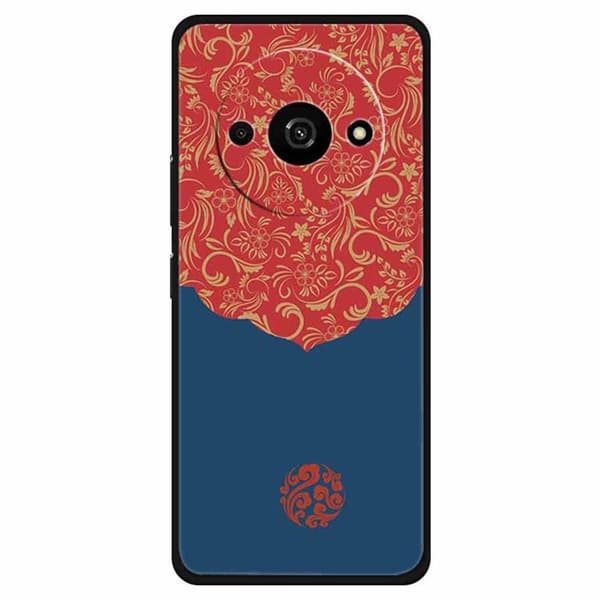 Imagine Xiaomi Redmi A3 / Xiaomi Poco C61 skal - Spetsmoln Röd