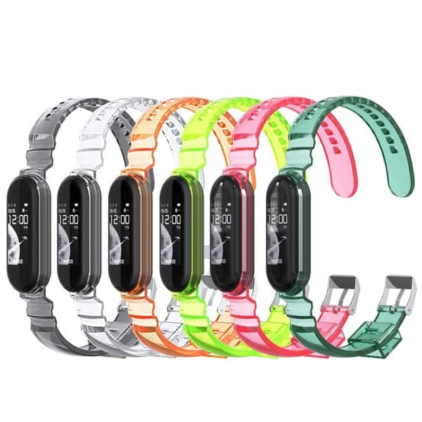 Xiaomi Mi Band 5 / 4 unique rem - grå Silver grey