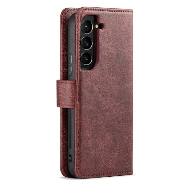 DG.Ming Samsung Galaxy S23 2-in-1 Lompakko Suojakotelo - Punainen Red